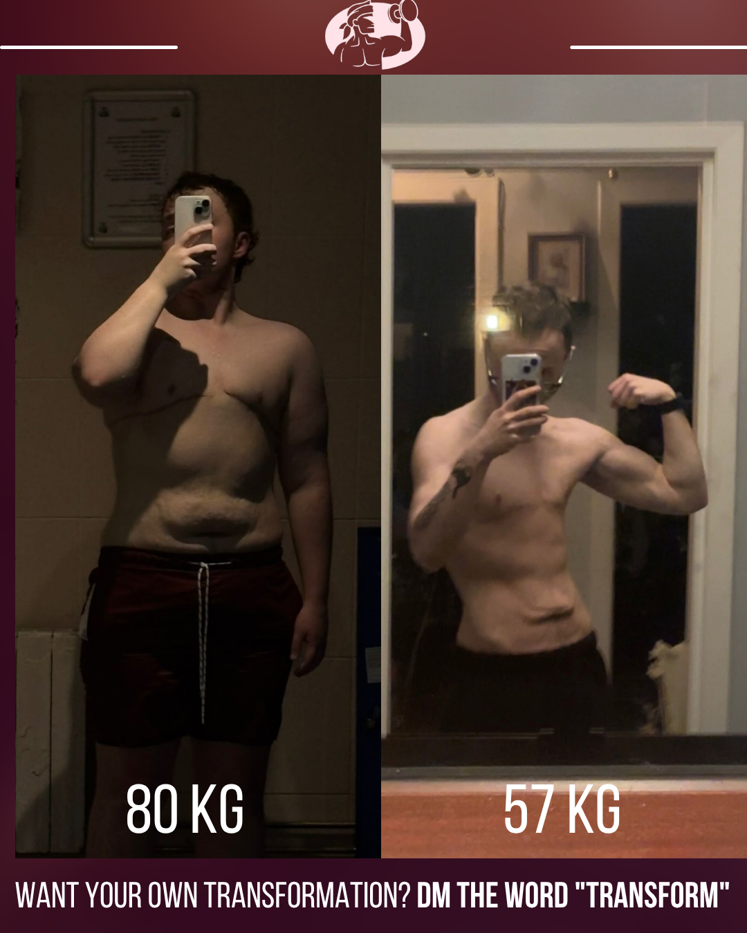 Alec before and after transformation